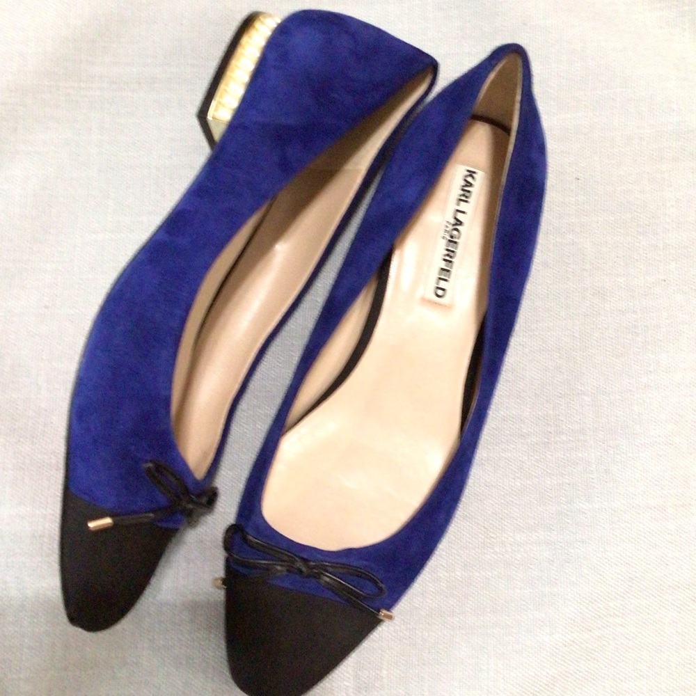 Karl Lagerfeld Paris flat shoes size 10